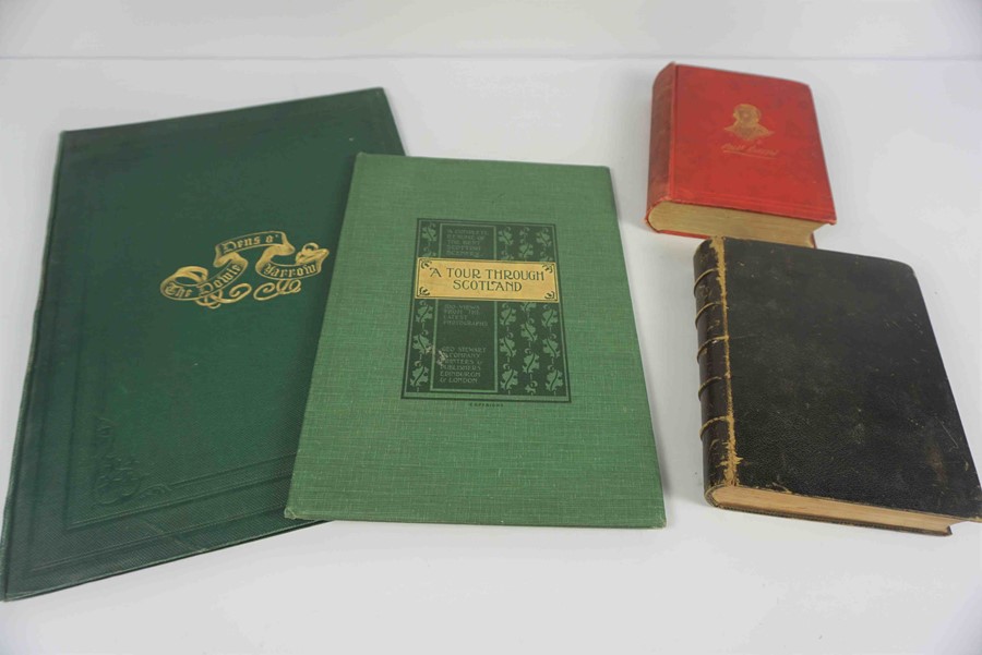 Four 19th Century Books, Comprising of The Dowie Dens O Yarrow, 1860, In green Hardback, A Tour