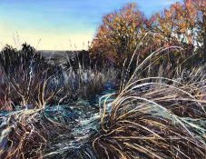 Fiona Carvell BA(Hons) (British, B.1970) "First Frost", pastel, signed, signed certificate of