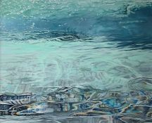 Neville Storer B Ed(Hons) (British, B.1948) "Crystal Water", oil on canvas, signed to lower right,