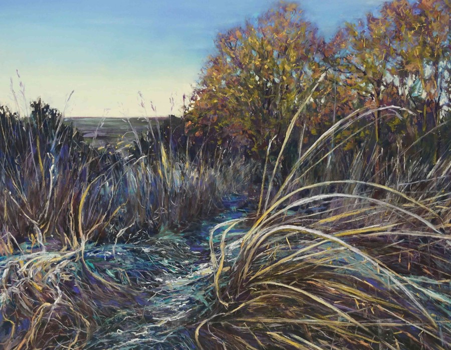 Fiona Carvell BA(Hons) (British, B.1970) "First Frost", pastel, signed, signed certificate of - Image 3 of 5