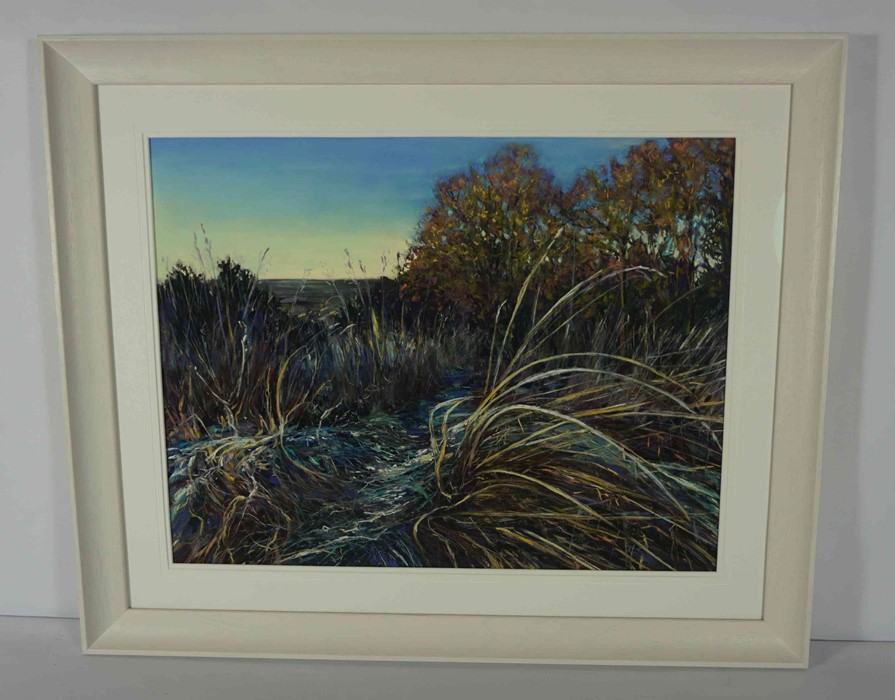 Fiona Carvell BA(Hons) (British, B.1970) "First Frost", pastel, signed, signed certificate of - Image 2 of 5