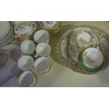 Quantity of Porcelain Dinner and Tea Wares, To include a Royal Doulton Morning Star dinner set,