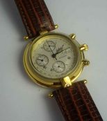 Dubois Automatic Gents Chronograph Wristwatch, Having three subsidiary dials, Date window, Model