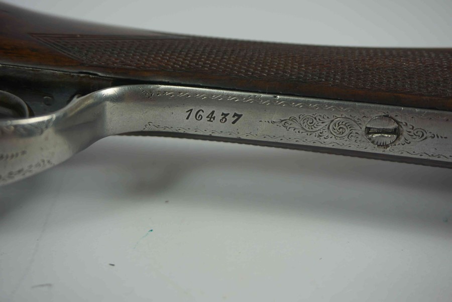 B.S.A Guns Ltd, Boxlock Ejector Shotgun, 12 Guage, Having a Silver ferule to the Walnut stock, - Image 6 of 6