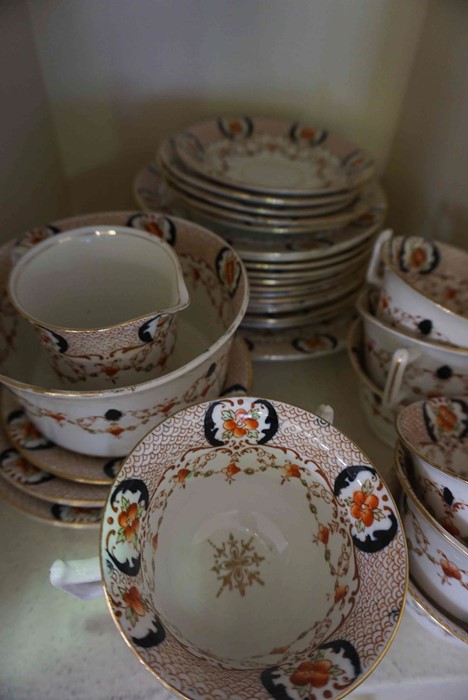 Quantity of China, To include two Royal Crown Derby Comports, Melba China tea set, 35 pieces, Four - Image 6 of 6