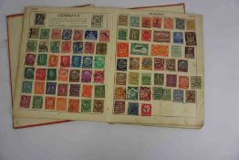 Quantity of Stamps and Cigarette Cards, To include The Victory Stamp Album, First Day Covers, The