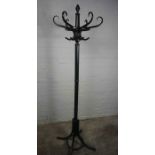 Painted Hat & Coat Stand, 190cm high
