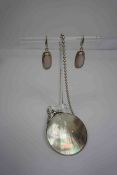 Quantity of Silver and Silver Mounted Pendants and Earrings, Approximately 30 pieces in total