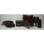Pair of Carl Zeiss Binoculars, 8 x 50, Also with another pair of Binoculars, Noctovist Mk II, 8 x