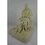 Sir John Steell RSA (1804-1891) Parian Ware Figure of Sir Walter Scott, Modelled as Sir Walter Scott