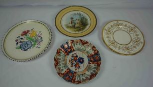 Quantity of Porcelain and China, To include a Royal Crown Derby Milk Jug, Pair of Cabinet Plates