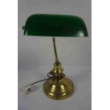 Lot of Table Lamps and Desk Lamps, To include two Art Nouveau style Table lamps with Shades, All