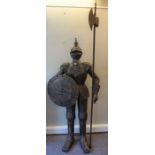 Life Size Replica Metal Suit of Armour, Approximately 240cm high