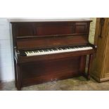 Challen of London, Mahogany Cased Upright Piano, No 38559, 115cm high, 144cm wide, 69cm deep