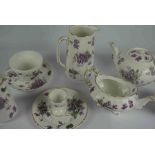 T Goode & Co Ltd London for Hammersley & Co, Bone China Tea, Coffee, Part Dinner Set, Decorated with