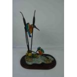 D Edelmann, Limited Edition Teviotdale Figure Group of Birds, No 99 of 750, Signed and Dated 90,