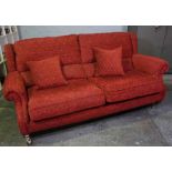 Parker Knoll Lounge Suite, Comprising of a Three Seater Sofa with a Pair of Matching Armchairs, Sofa
