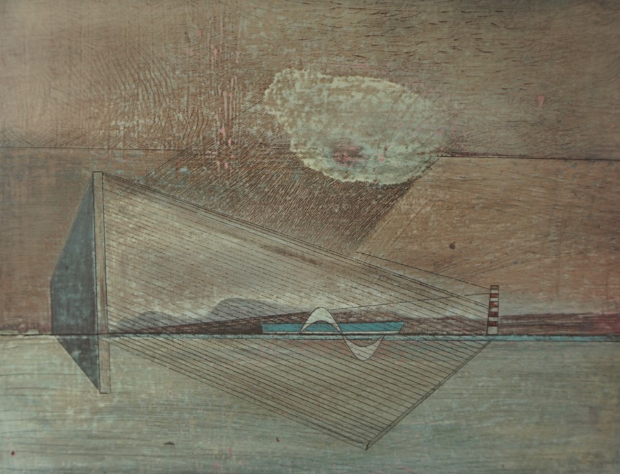 Robert T. H. Smith (Scottish B 1938) "In Ballast" Oil on Board, 39cm x 49cmCondition reportMinor