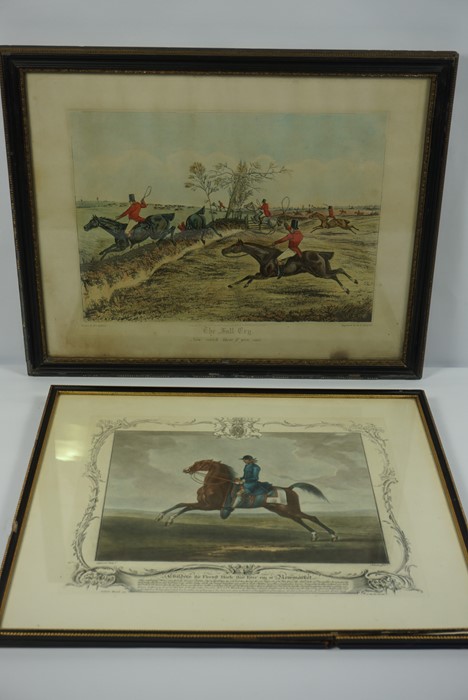 After G Wright, Two Hunting Prints, 30cm x 46cm, In Rosewood Frames, Also with Assorted Hunting - Image 4 of 4