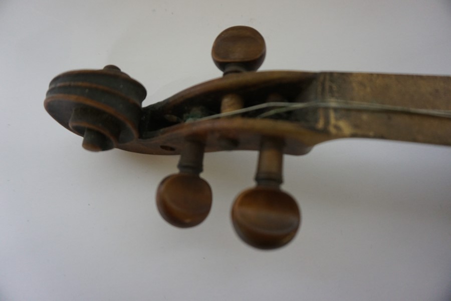 Antique Violin circa late 19th / early 20th century, Having Label to the interior for The Ruggeri - Image 18 of 23