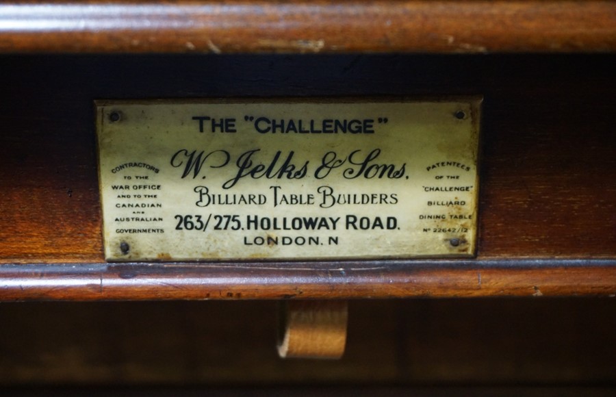 W Folkes & Sons Billiard Table Builders, 263 / 275 Holloway Road London, The Challenge 6ft - Image 2 of 6