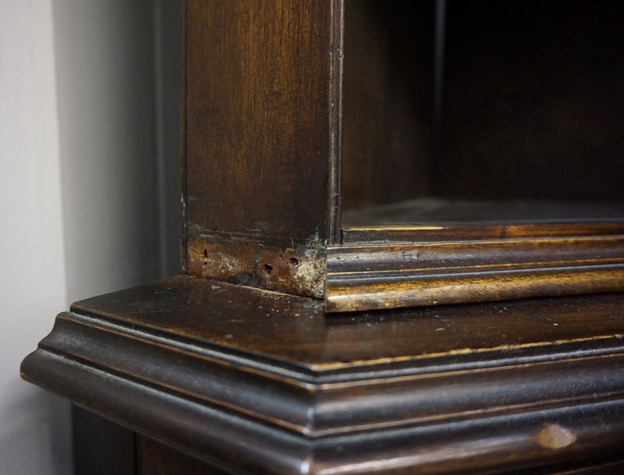 Mahogany Corner Cabinet, circa early 20th century, The two section Cabinet having two Glazed - Image 9 of 9