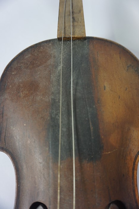 Antique Violin circa late 19th / early 20th century, Having Label to the interior for The Ruggeri - Image 16 of 23