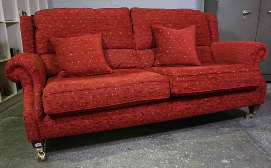 Parker Knoll Lounge Suite, Comprising of a Three Seater Sofa with a Pair of Matching Armchairs, Sofa - Image 2 of 6