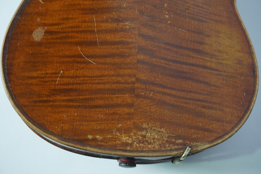 Antique Violin circa late 19th / early 20th century, Having Label to the interior for The Ruggeri - Image 12 of 23