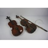 Antique Violin circa late 19th / early 20th century, Having Label to the interior for The Ruggeri