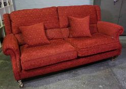 Parker Knoll Three Piece Lounge Suite, Comprising of a three seater Sofa with a pair of Matching