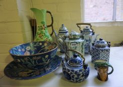 Quantity of Oriental Porcelain, To include Porcelain Tea Pots from Thailand, circa Mid 20th century,