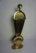 Brass Fan Firescreen, 65cm high