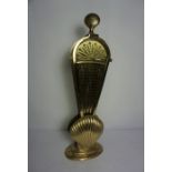 Brass Fan Firescreen, 65cm high