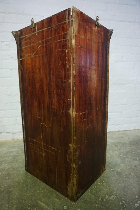 George III Style Mahogany Corner Cabinet, Having a Glazed Astragal Door enclosing a Shelved - Image 5 of 8