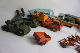 Collection of Dinky Supertoys and Toy Vehicles, Comprising of Pullmore Car Transporter 982, Tank