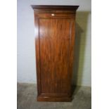 Victorian Mahogany Hall Wardrobe, Having a Single Door, 199cm high, 82cm wide, 57cm deep