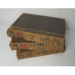 Quantity of Antiquarian Books on Scotland, To include three Leather Half Calf Volumes of The