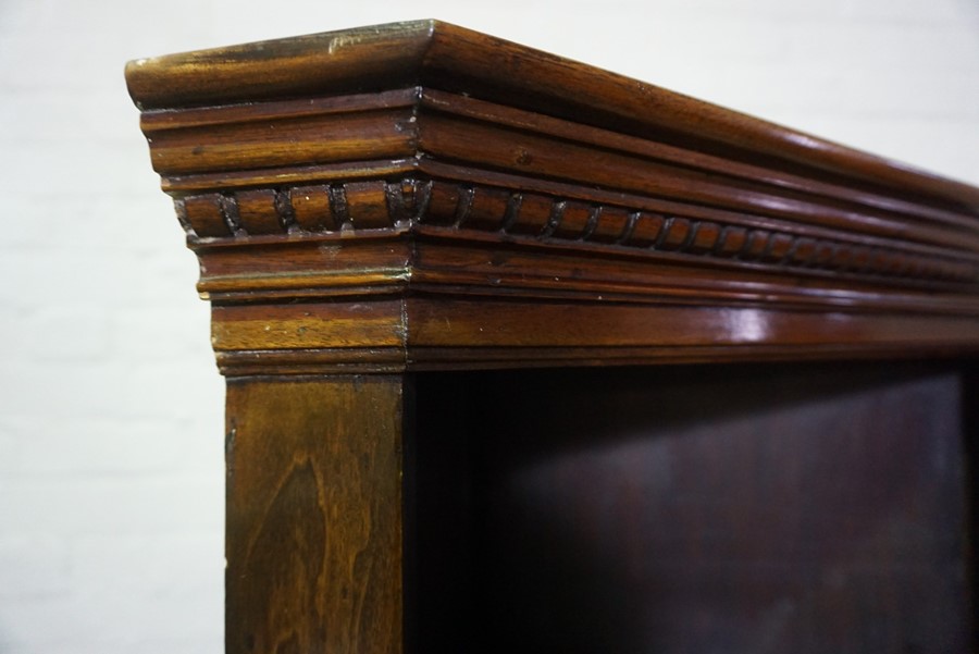 George III Style Mahogany Corner Cabinet, Having a Glazed Astragal Door enclosing a Shelved - Image 4 of 8