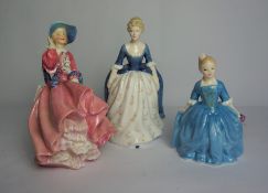 Royal Doulton Top o the Hill Figurine, HN 1049, 19cm high, Also with two other Royal Doulton