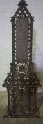 Victorian Gothic Style Cast Iron Hallstand, Impressed Falkirk, Probably made in the Carron Works