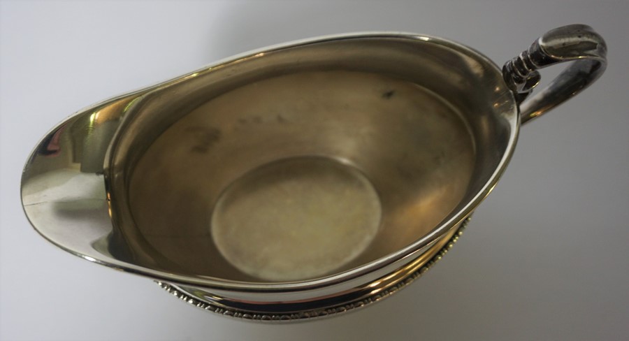 Hamilton & Inches of Edinburgh, Silver Three Piece Tea Service, Comprising of Tea Pot, Sugar and - Image 4 of 6