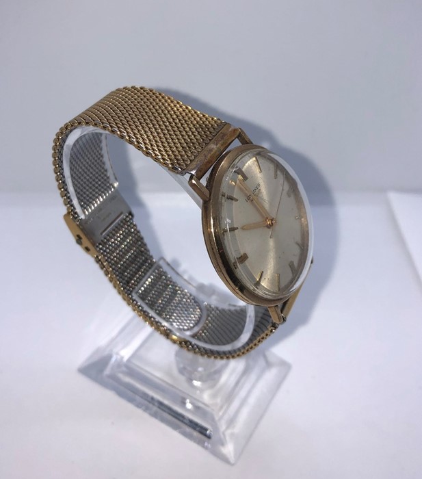 Longines 9ct Gold Gents Automatic Wristwatch, circa 1960s, The Silvered Dial Having Baton Markers, - Image 4 of 6