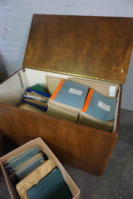 Large Quantity of Braille Books, Approximately 50 in total, In two Wooden boxes