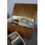 Large Quantity of Braille Books, Approximately 50 in total, In two Wooden boxes
