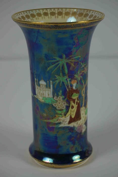 Wiltshaw & Robinson for Carlton Ware "Persian" Lustre Vase, Of Cylindrical form, Decorated with - Image 6 of 10