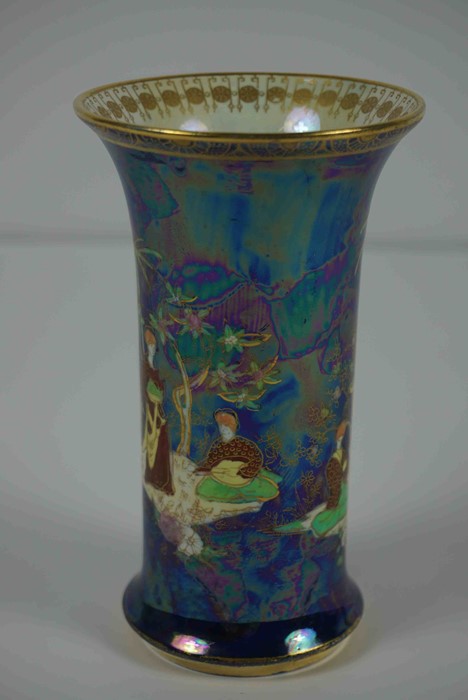 Wiltshaw & Robinson for Carlton Ware "Persian" Lustre Vase, Of Cylindrical form, Decorated with - Image 8 of 10