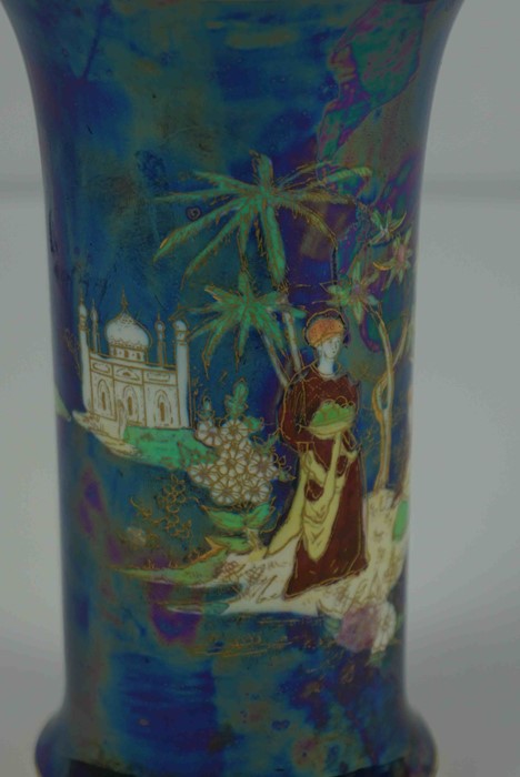 Wiltshaw & Robinson for Carlton Ware "Persian" Lustre Vase, Of Cylindrical form, Decorated with - Image 7 of 10