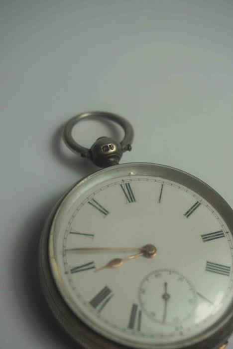 Longines Silver Cased Pocket Watch, Having A Subsidiary Seconds Dial, Stamped Baume Longines to - Image 3 of 3