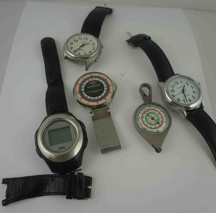 Three Modern Battery Operated Wristwatches, Comprising of examples by Klik and Lifemax, Also with - Bild 2 aus 7